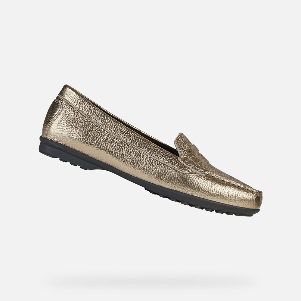 Geox Bayan Loafers Altın - Elidia - LNT-397601